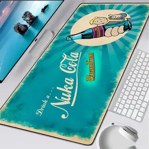 Fallout Nuka Cola Pip boy Desk Mat Gaming Mouse Pad Team Mousepad Gaming Funny Playmat