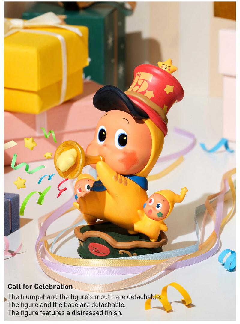 POP MART Celebrating the Moment POP MART 15th Anniversary Series Figures