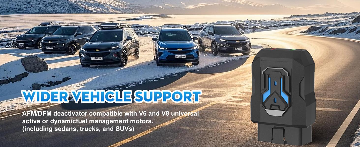 AFM Disabler AFM Delete Disabler AFM/DFM Disabler Compatible with V6 & V8 GM Motors AFM Disabler 5.3 Silverado 2007-2022 (Chevy GMC Sierra GMC Yukon Cadillac Escalade etc) 4.3L 5.3L 6.0L 6.2L