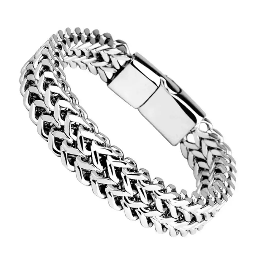 Ventè Co. Titanium Braid Link Bracelet