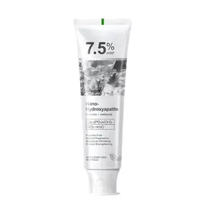 7.5% Hydroxyapatite Toothpaste for Advanced Enamel Protection,Appropriate for Sensitive Teeth,Gentle and Effective Formula,Fresh Mint