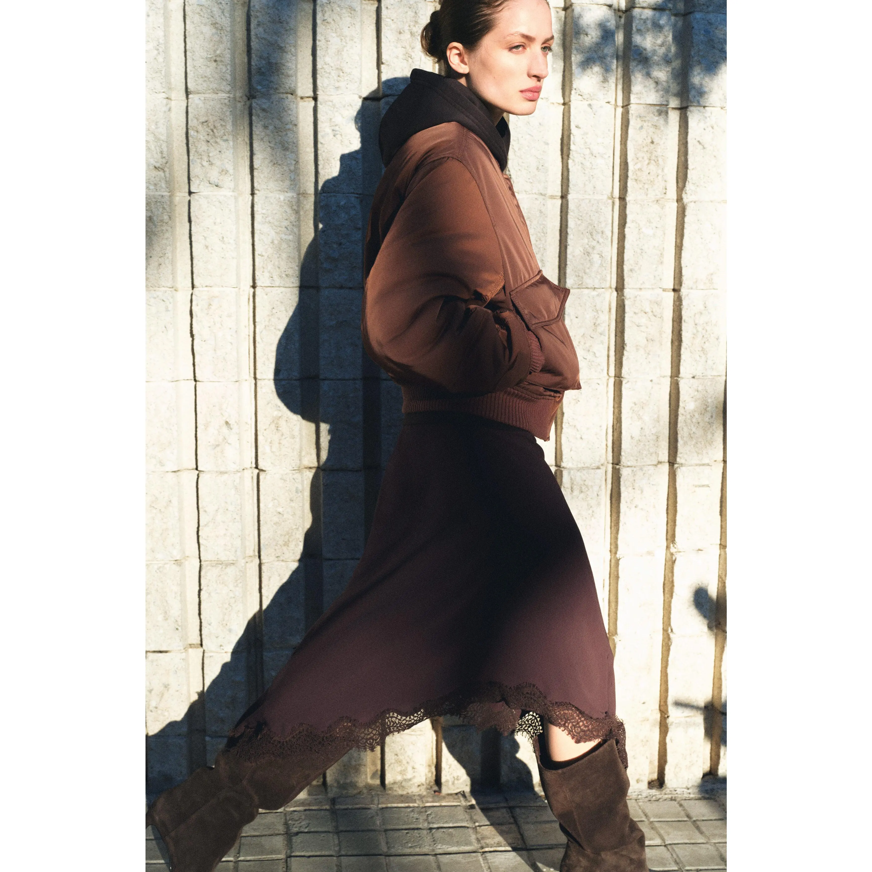 H&M Padded bomber jacket