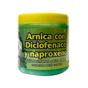 [2 Pack Bundle] Arnica pomada muscular 125g + Arnica Extra Fuerte Lidocaina 125g - Arnica Massage Balm – 125g | Soothing Full Body Care