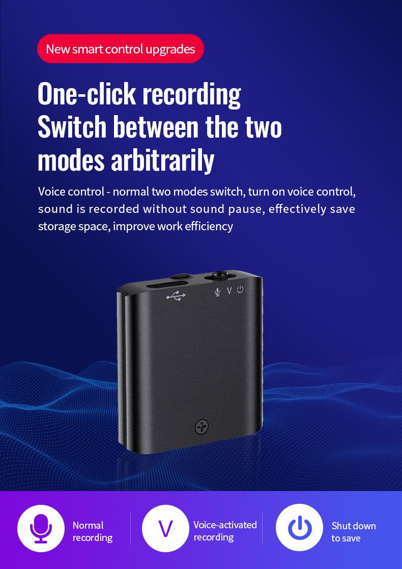 Mini Magnetic Voice Recorder-One-Touch Recording,HD Noise Reduction,Long Battery,Large Storage,Include OTG adapter,Slim and lightweight Mini Magnetic Voice Recorder-One-Touch Recording,HD Noise Reduction,Long Battery,Large Storage,Include OTG adapter,Slim and lightweight