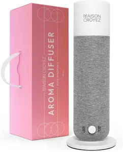 Maison Croyez Home Scent Diffuser with 100ml Organic Fragrance Essential Oil: Cold Air Diffusion Technology, Covers 650 Sqft, 4 Diffuser Modes and Duration, Modern Design