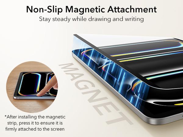 ESR Screen Protector for iPad Air 11"/13"&iPad Pro 11"/13"&iPad A16 11/10, Bubble-Free, Easy Installation, 9H Tempered Glass Film with UltraFit Tray