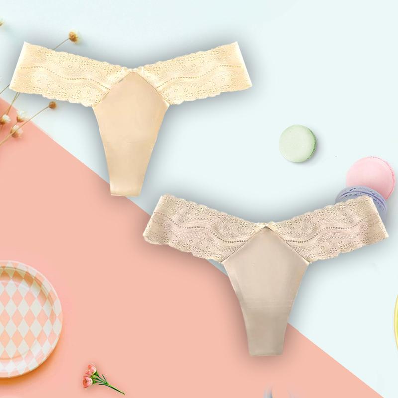 For Women Plain Fashion High Quality Basic CottonLingerie Womenswear Bikini Frillinnerwear Style StretchComfort Basic Plain Cotton  MinimalistMulticolor panty soft Thongs T-Back Multiple-piece pack show invisible affordable undies Breathable Fits Matte