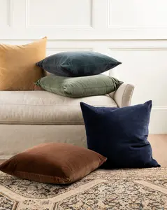 Bellevue Velvet Pillow Cover