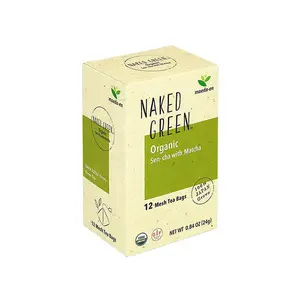 NAKED GREEN Organic Sen-cha with Matcha (12 tea bags)