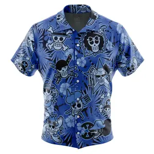 Aloha Theme Button Up Hawaiian Shirt for Men Women Youth, Retro Hawaiian Shirt, Funny Gaming Aloha Button Down Shirt, Summer Beach Shirt