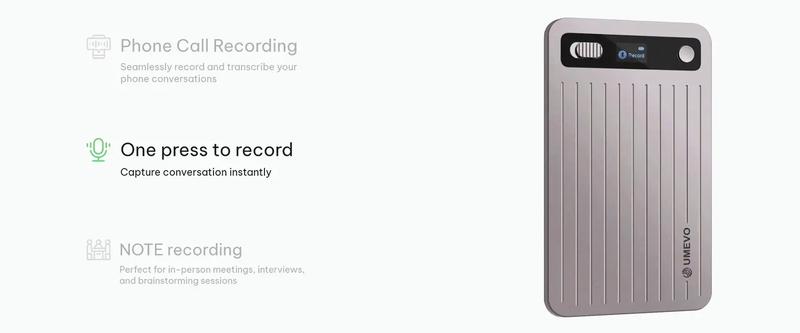 AI Voice Recorder with App Control : AI Transcription, Summarization & Mind Maps, Portable AI Note Taking Device with Case 64GB Memory Recording for Calls, Speeches, Meetings, Interviews