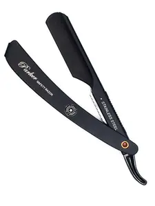 Parker Stainless Steel "Black" Adjustable Barber Razor