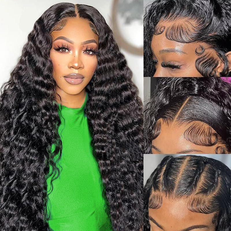 [New IN] Bling Hair Pre Everything Body Wave 13x4 Body Wave Lace Frontal Wig Glueless Human Hair Frontal Wig With Elastic Drawstring For Women 180Density TikTokShopBlackFriday