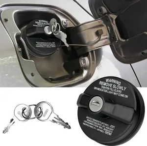 Locking Gas Cap, Lock Fuel Cap Compatible with 4Runner Tacoma Tundra Acura Honda CRV Infiniti Mazda Nissan Buick Cadillac GMC #10504 77300-47020