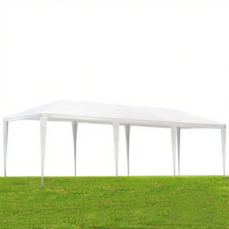 10x30 FT Outdoor Garden Gazebo Wedding Party Tent Canopy Marquee with Waterproof UV-Resistant Top and Rust-Resistant Steel Frame Large Event Shelter for Backyard Ceremonies and Commercial Gatherings