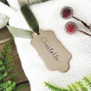 Personalized Stocking Tag