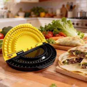 Large CRIMPIT Tortilla Sealer（6-8-10''flour tortillas)-Mess-Free Meals,Versatile Cooking,Endless recipe ldeas,Perfect for Leftovers-Kitchen,Utensils