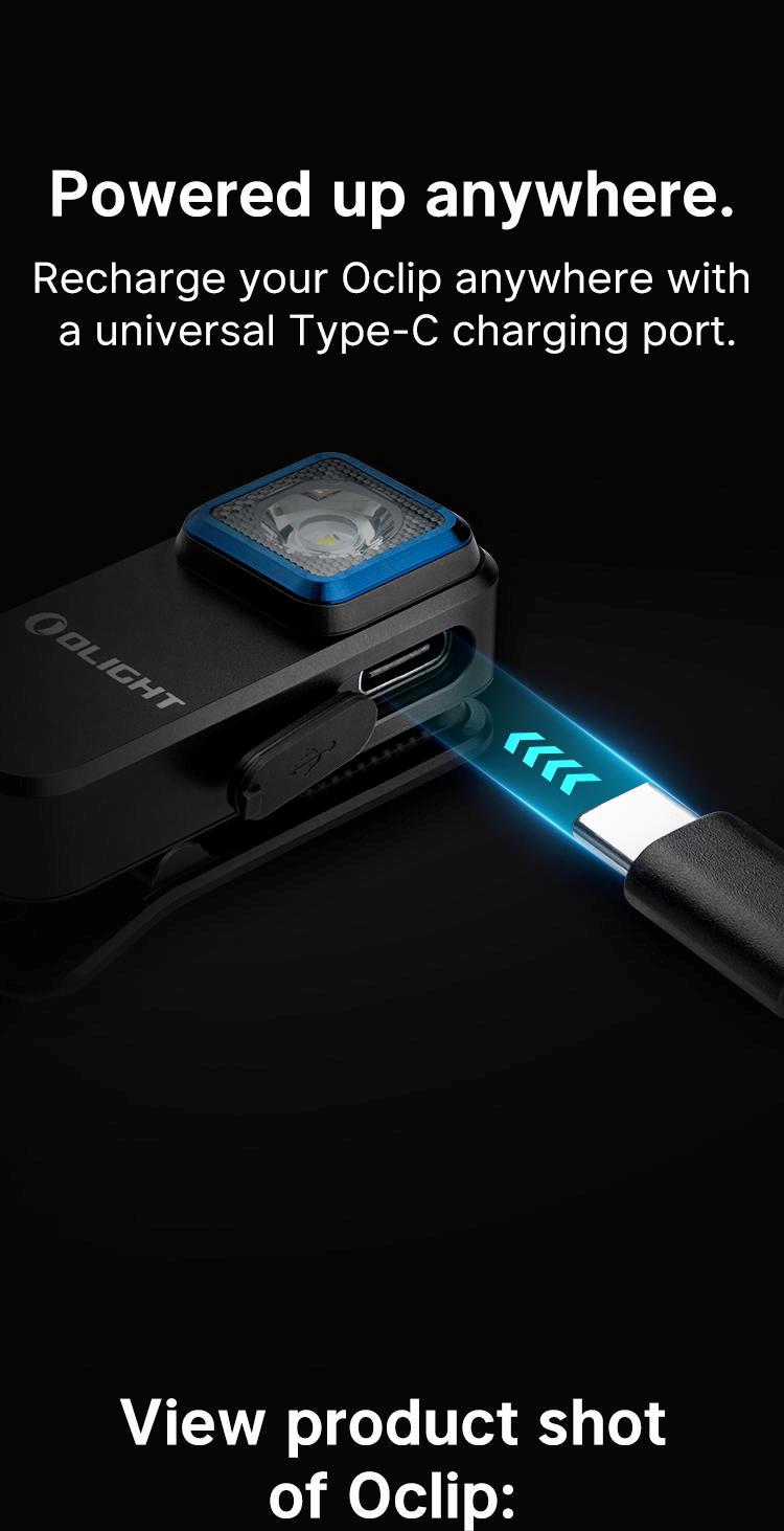 OLIGHT Oclip Clip Light with White and Red Light OLIGHT Oclip Clip Light with White and Red Light