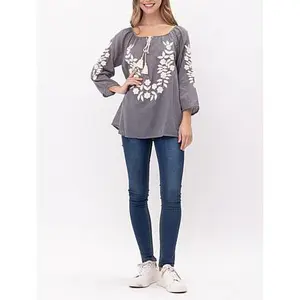 Raj Norah Embroidered  Blouse