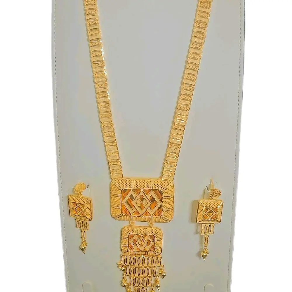 Long Arabic Design Fashion Accessory Necklace Long Arabic Design Fashion Accessory Necklace