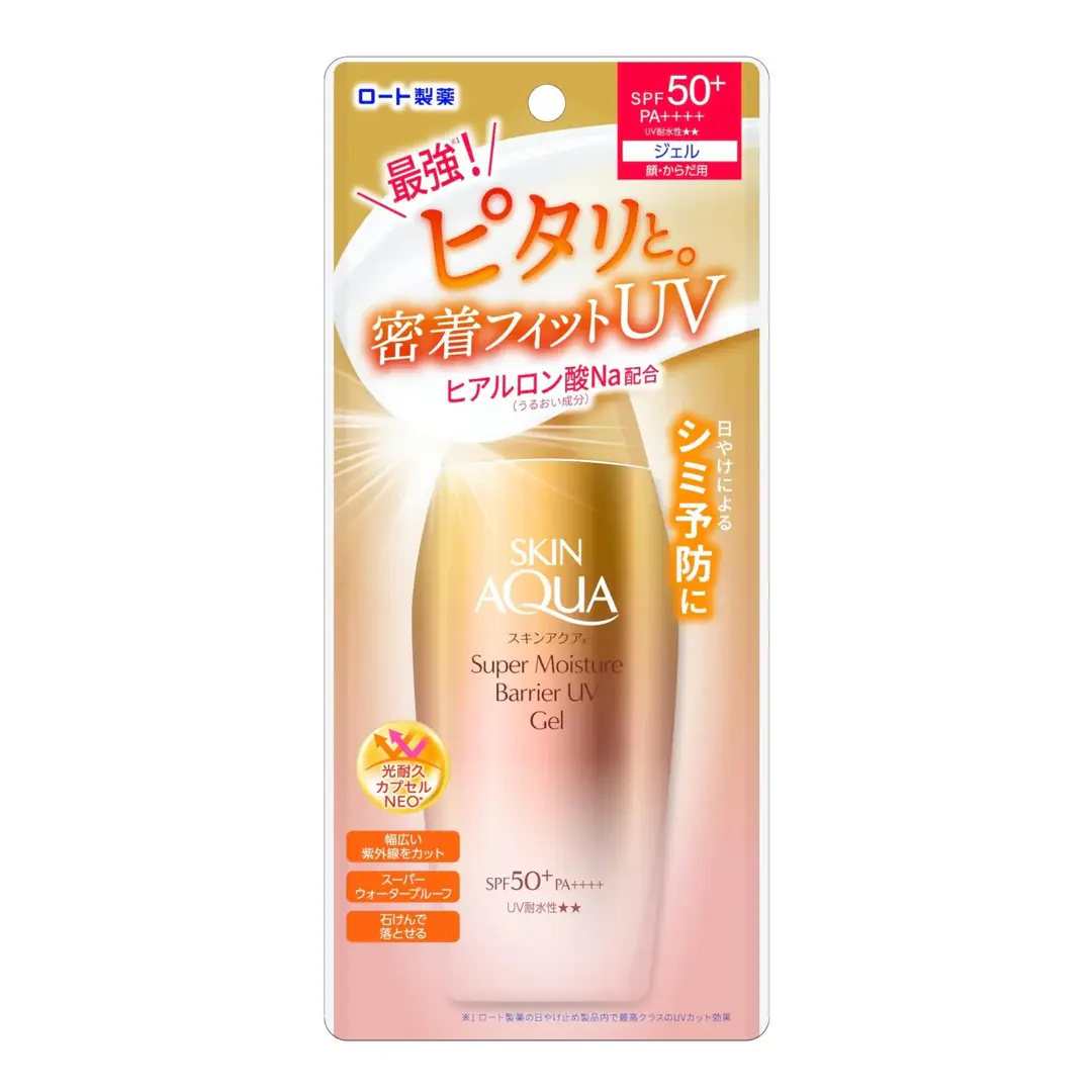 Rohto Skin Aqua Super Moisture Barrier UV Gel 100g SPF50+/PA++++