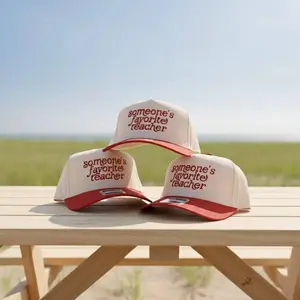 Someone's Favorite Teacher Embroidered Hat, Funny Baseball Cap for Teacher, Adjustable Cap