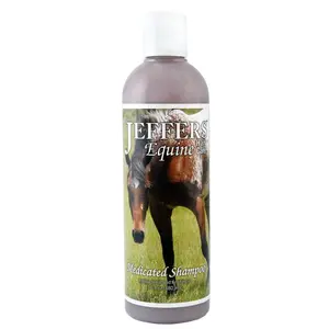 Jeffers Equine Antibacterial & Antifungal Medicated Shampoo for Horses