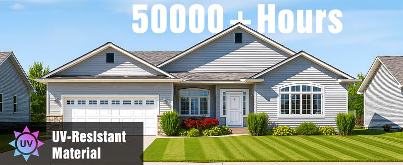 Smart RGB Permanent Outdoor Lights for House 100FT/200FT RGB+IC Eave Lights with DIY Color IP67 Waterproof App & Remote Control 72 Scene Modes for Christmas Holiday & Daily Decor