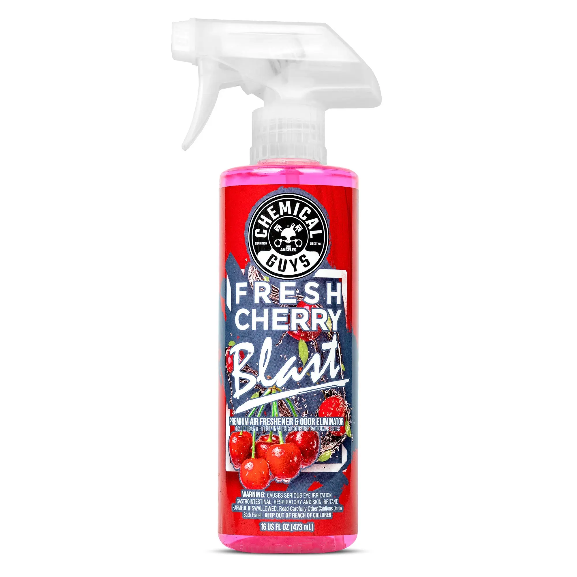 Chemical Guys Fresh Cherry Blast Scented Car Fragrance - Automotive Interior Accessory Air Freshener