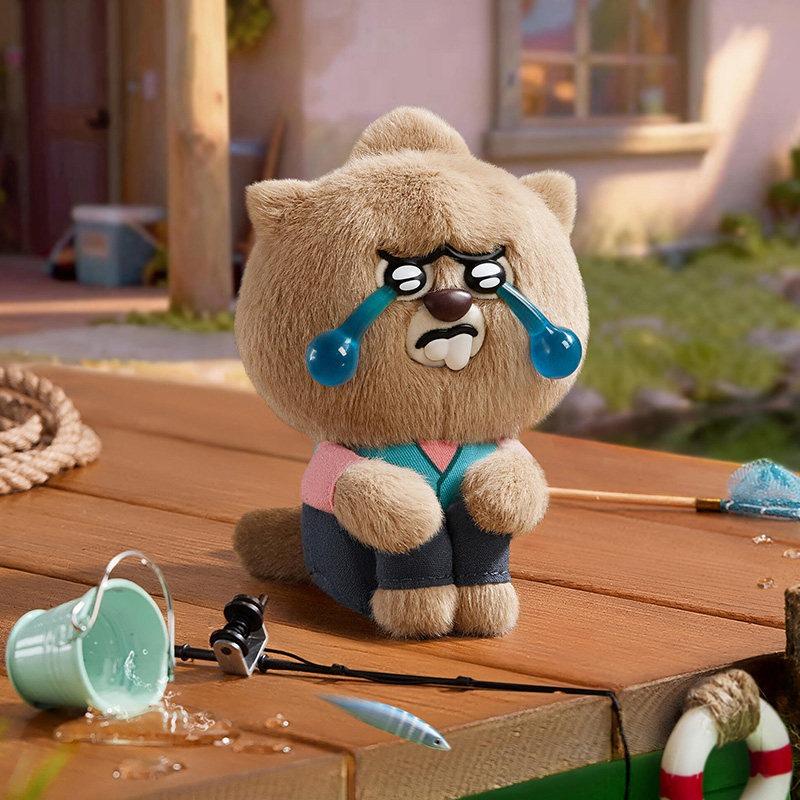 Disney Zootopia Sitting and Thinking Plush Blind Box - Cute Plush Bag Charm/Keychain, Perfect for Valentine's Day.