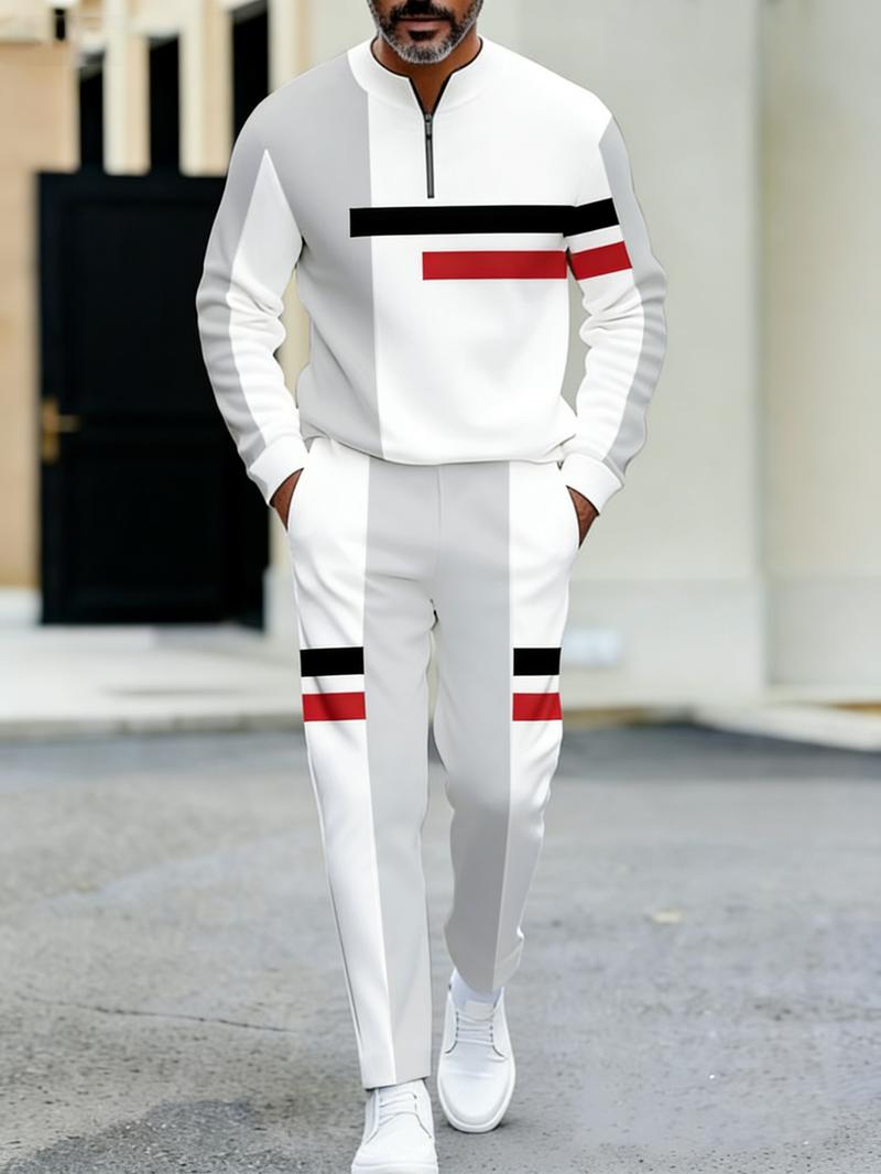 Men’s Casual Tracksuit Effortless Street Style