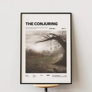 The Conjuring Poster, Vera Farmiga Film Poster, James Wan Film The Conjuring Print, Horror Movie Wall Decor Idea