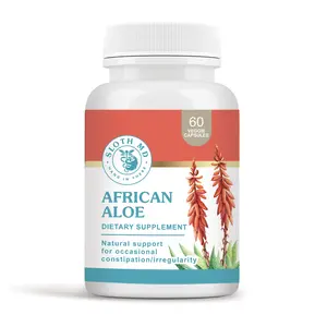 African Aloe Ferox 500mg – Natural Digestive Reset & Gentle Constipation Relief | Gut Detox & Bowel Regularity | 60 Capsules Sloth MD
