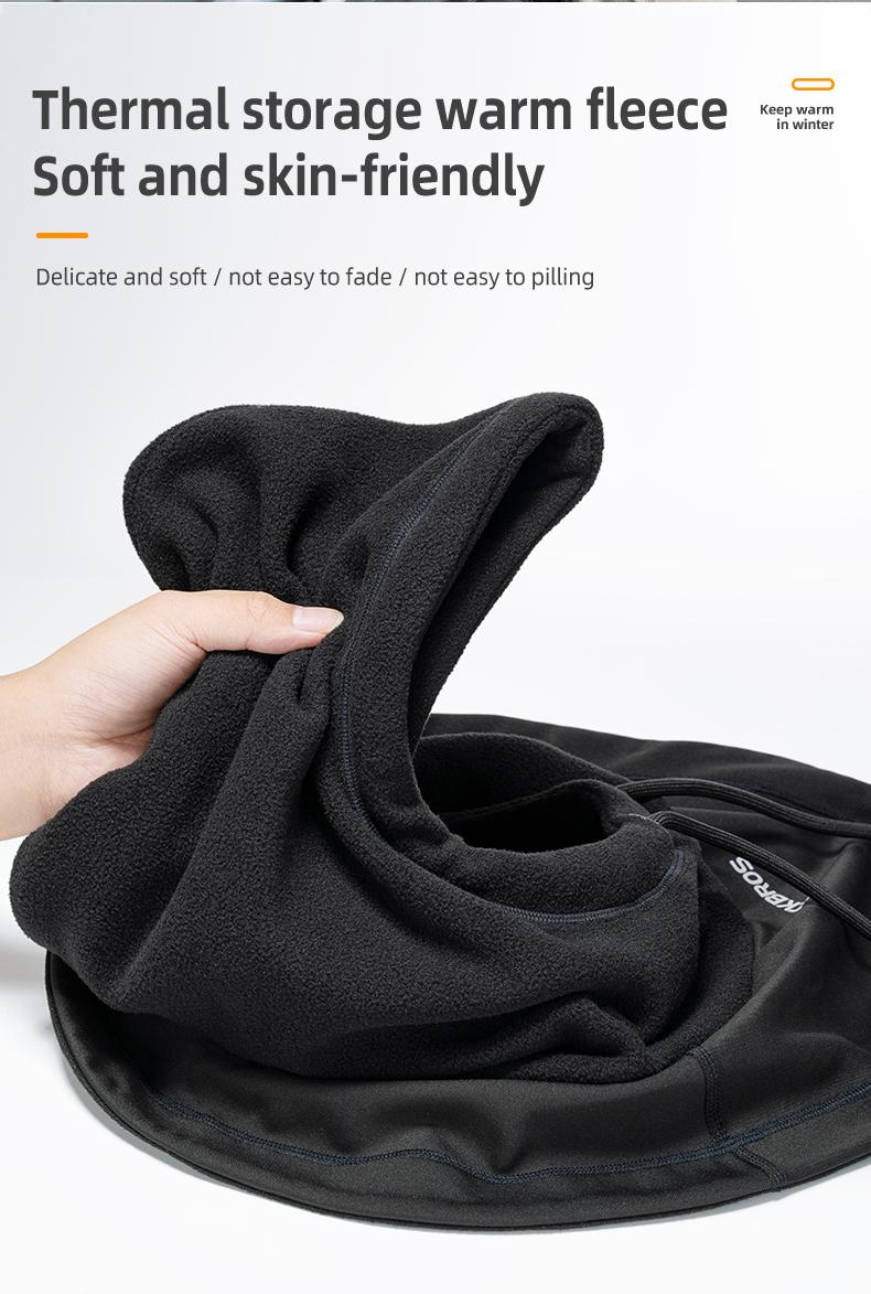 ROCKBROS Unisex Ski Mask for Men Women Winter Balaclava Thermal Fleece Water-resistant Windproof Breathable for Cold Weather