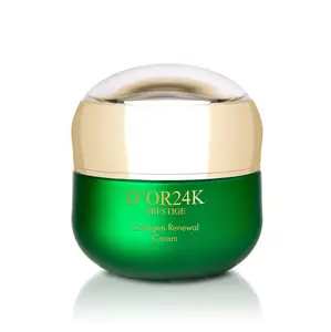 D'OR 24K Prestige Collagen Renewal Facial Massage Cream, Moisturizer for Cleansing & Skin Nourishing