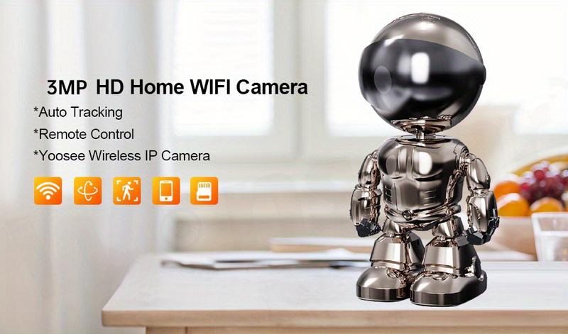 3MP 5G&2.4GHz WiFi Camera with Motion Detection and Two-Way Audio for Home Security - Wireless, Automatic Cable Monitoring Phone 3MP 5G&2.4GHz WiFi Camera with Motion Detection and Two-Way Audio for Home Security - Wireless, Automatic Cable Monitoring Phone