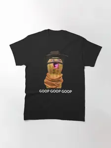 Goop Goop Goop Peanut Cowboy Shirt 2026, Funny Cartoon Peanut Graphic T-shirt, Meme-Inspired Apparel, Humorous Gift for Friends, Quirky Funny T-shirt