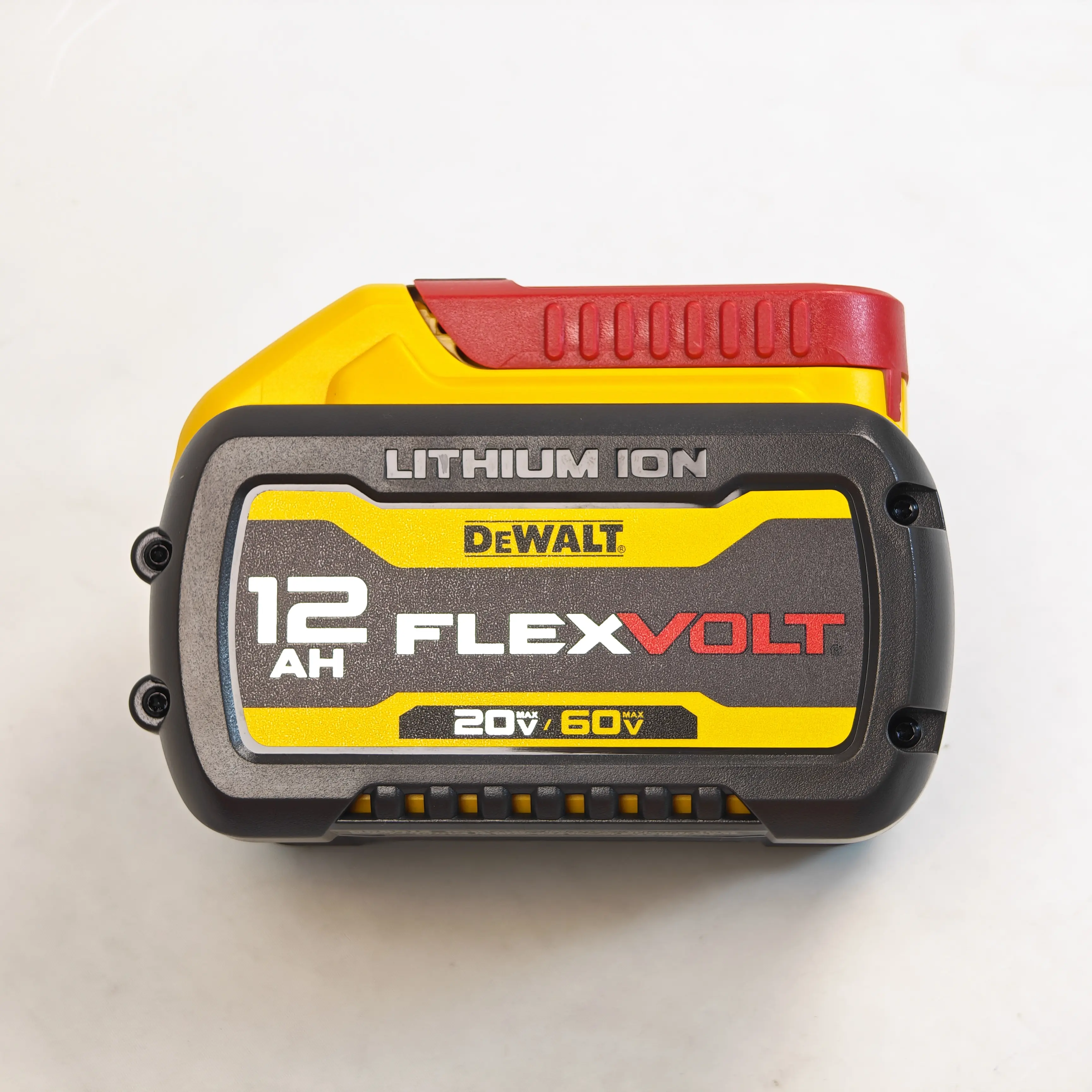 DEWALT DCB612 FlexVolt Lithium-Ion Cordless Tool Battery - 12Ah, 20V/60V Dual Voltage Compatibility, Replacement Drill Battery with Fuel Gauge, Long Runtime for 20V & 60V Dewalt Power Tools max xr brushless impact wrench replacement battery