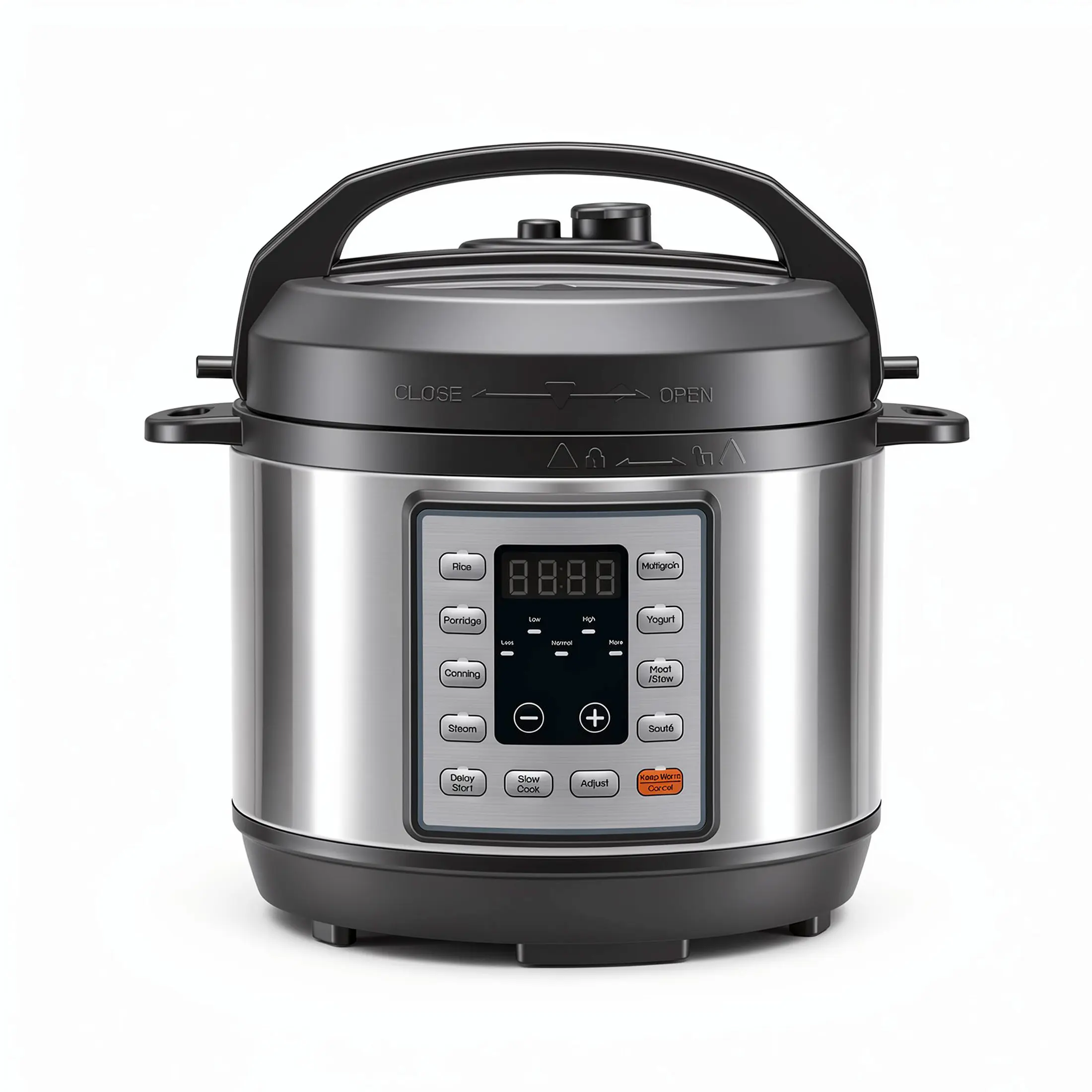 Electric Pressure Cooker - Multi-Function Kitchen Appliance with Preset Programs for Rice, Soup, Beans, Easy Family Meal Prep