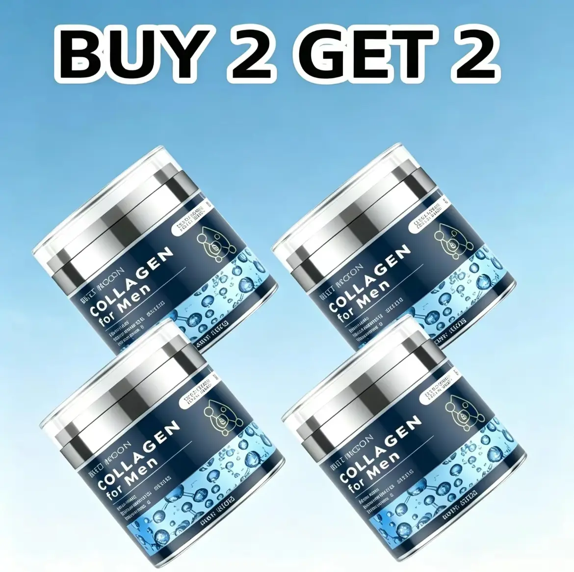 [Buy 2 Get 2 Free] 50g Men's Face Cream, Hydrating Nourishing Face Lotion, Wrinkles Look Reduce Cream, Face Lotion for Men, Daily Skincare Product for Men, Moisture Moisturizer Moisturizing