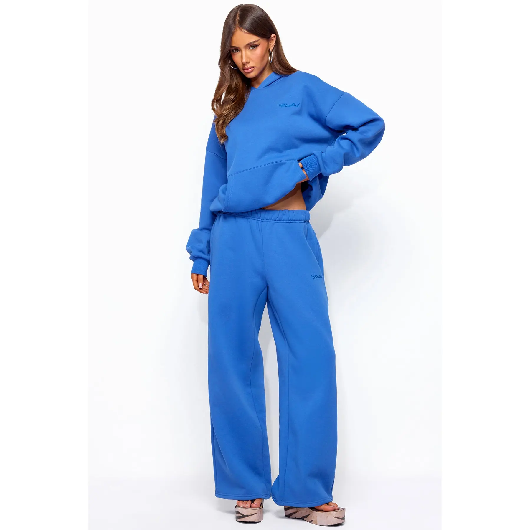 Basic Girl Wide Leg Edikted Sweatpants