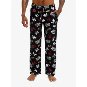 Insane Clown Posse Logo Pajama Pants - Unisex Premium Satin PJs, Soft & Breathable Sleepwear, Comfortable Loungewear Bottoms for Men & Women, Stylish Homewear