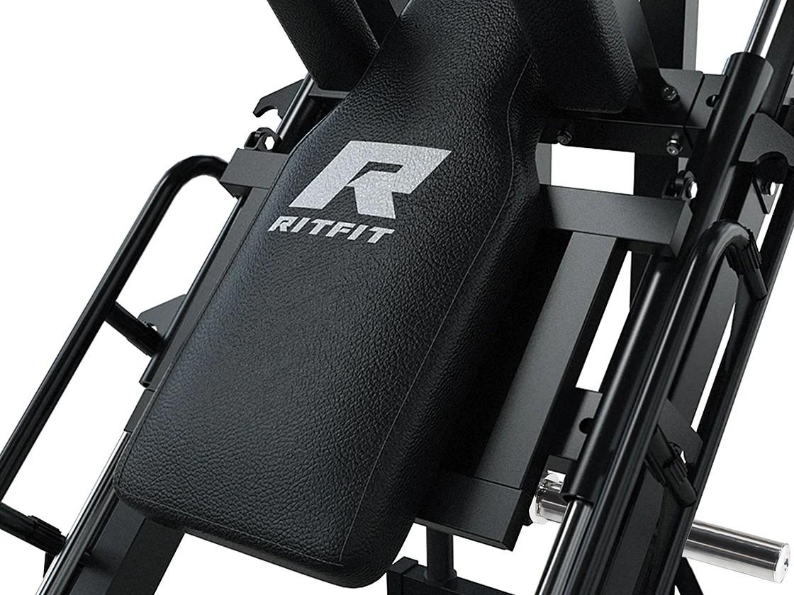 RitFit Pro Strength System (M1 Smith Machine+BLP01 :Leg Press Machine) Multifunctional Workout Station Adjustable Squat Rack