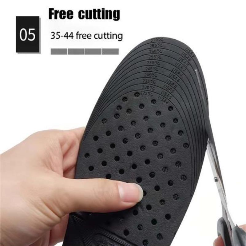 Men’s Height Increase Insoles – Adjustable 1.2–3.5 Inches, Shock-Absorbing & Breathable Design, Hidden Lift Pads for Casual, Work, or Sports Footwear