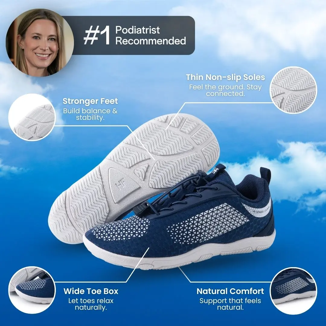 HF Series x Cloud – Ergonomic & Supportive Barefoot Shoes (Unisex)