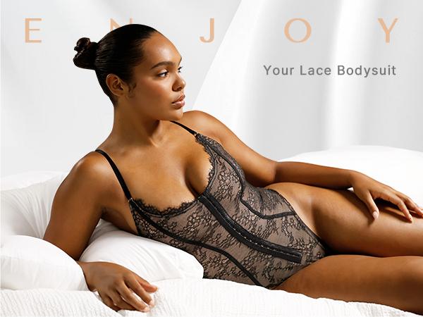 Shapellx Lace Glamour Thong Hourglass Bodysuit Tummy bridle Front Button Design Tops Comfort Shapewear for Women Sleeveless Skinny Slim Womenswear Shapellx Lace Glamour Thong Hourglass Bodysuit Tummy bridle Front Button Design Tops Comfort Shapewear for Women Sleeveless Skinny Slim Womenswear