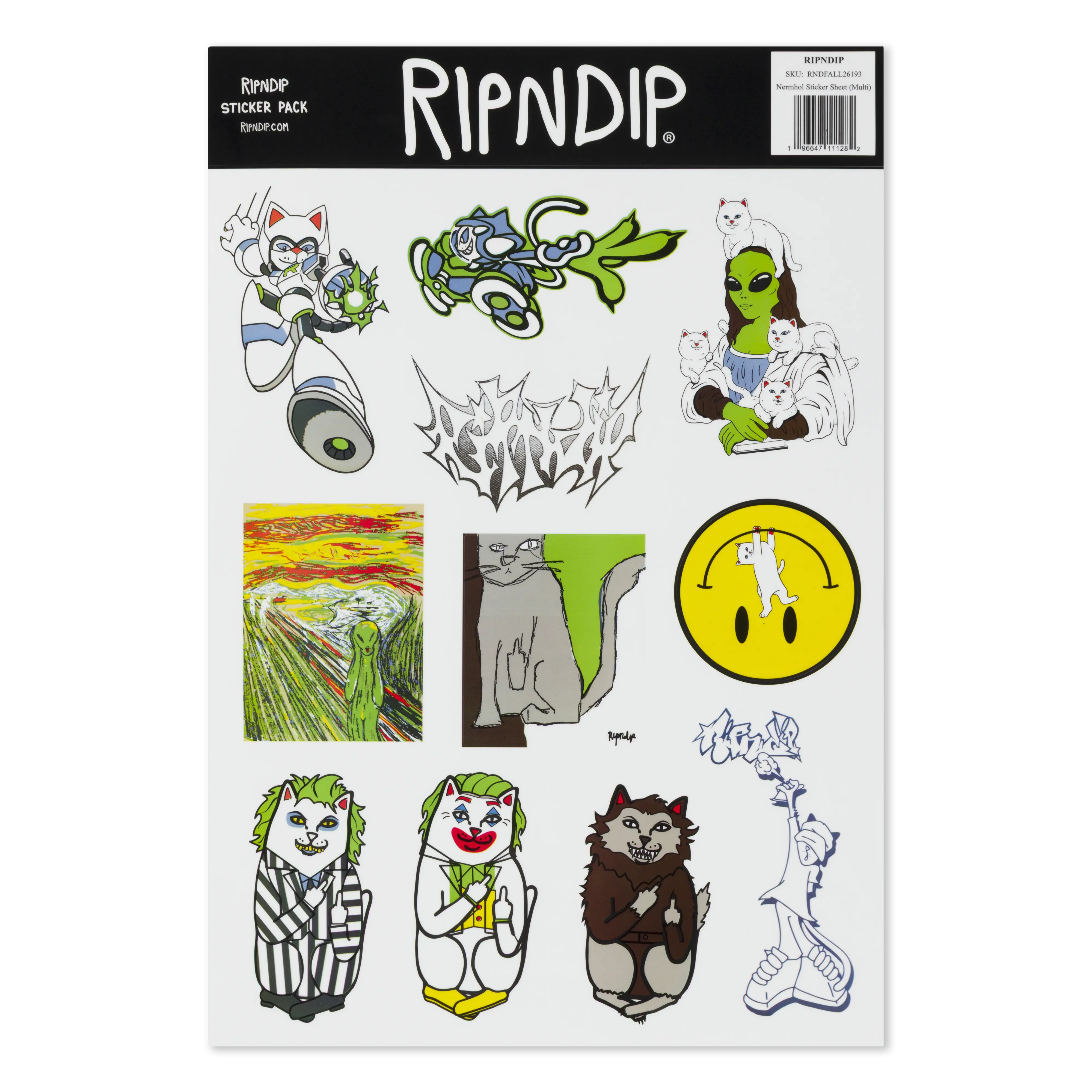 Nermhol Multi-Design Sticker Sheet, Versatile Sticker Pack for DIY Scrapbooking & Stamping Projects