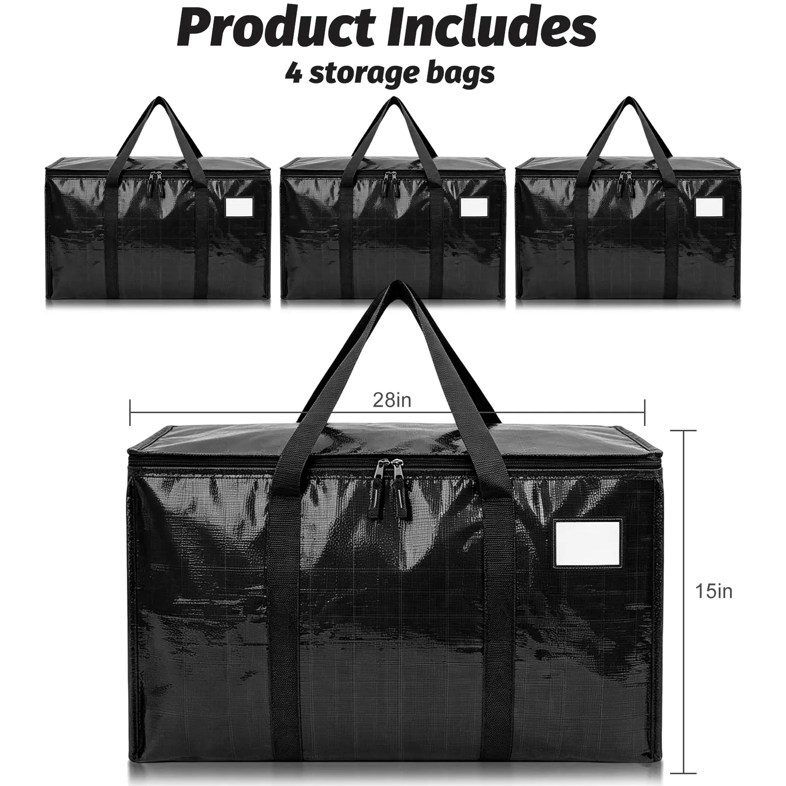 4 Pack-Black
