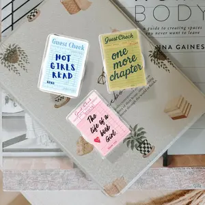 Vintage Guest Check Phone Grip, Aesthetic Bookish MagSafe Phone Holder, Cute Book Lover Gift, Retro Library Card Stationary Phone Stand