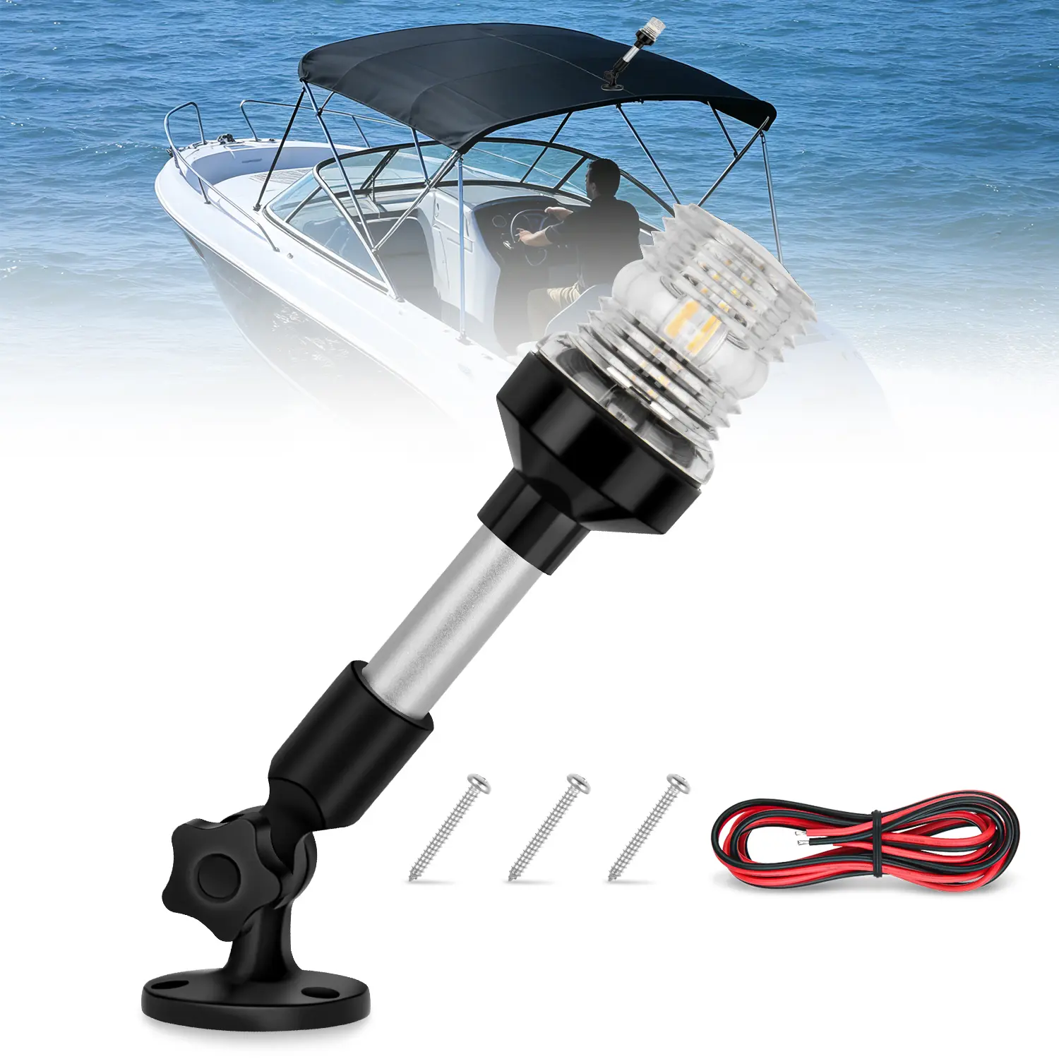9Inch Boat Stern Light